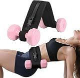 AQVGJQ Hip Thrust Belt for Women: 35mm Pad & 200lbs Capacity Glute Trainer