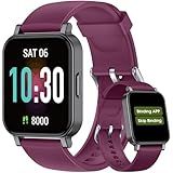 Imzuc Pedometer Watch Senior Friendly No App/Phone Required, Waterproof Fitness Tracker Watch with Step Counter Calories/Sleep Tracker for Walking Running for Men Women