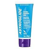 Astroglide Water Based Lube (3oz), Ultra Gentle Gel Personal Lubricant, Hypoallergenic with No Parabens or Glycerin, Lube for Men, Women and Couples, Safe for Toys