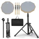 Drum Practice Pad Snare Drum Stand Set 12 In