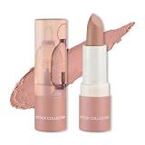 XINGXYUEL Matte Nude Lipstick, Waterproof Long Lasting for Women, 02 Nude