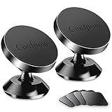 【2-Pack】Magnetic Phone Holder for Car Dash Strong Magnetic Car Phone Mount
