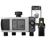 Orbit B-hyve XD 4-Port Smart Hose Watering Timer with Wi-Fi Hub - App Controlled Irrigation Timer - Smart WeatherSense Auto Watering - Multi Valve Yard Irrigation System - 24639