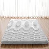 Japanese Futon Floor Mattress, 100% High Density Comfortable Foam, 3.5" Thicken Foldable Mattress Tatami Mat Sleeping Pad, Ideal for Comfort and Support, Kids Floor Lounger Pillow Bed Sofa (Twin）