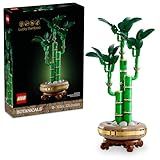 LEGO Botanicals Lucky Bamboo Building Set - Artificial Plant for Indoor Home Décor, Adults Ages 18+ - Fake Plant Decoration for Table, Desk, Office - Gift for Mother's Day - 10344