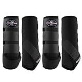 Harrison Howard 4-Pack Horse Sport Boots, Protective Horse Boots