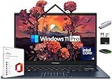 ASUS Vivobook Laptop 2025 Ultra Portable Business Computer, 14" FHD Display, 24GB RAM, 1TB Storage (512GB SSD + 500GB Ext), 6-Core Intel i3-1315U, MarxsolAccessory, Win 11 Pro, Lifetime Office 2024