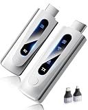 Wireless HDMI Transmitter and Receiver 328FT/100M, 4K Decode 1080P@60Hz Ultra HD Video Output, LED Display, Plug&Play 5G+2.4G for Audio to Monitor from PC/Projector/TV Box (Silver)
