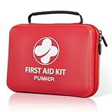First Aid Kit - 368pcs Waterproof Compact Portable Hard Case - Ideal for Home, Car, Travel, Businesses, Hiking, Vehicle, Boat, Office, Survival - Public Must Have Emergency Kit, Camping Essentials