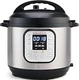 Instant Pot Duo 6 Qt 7-in-1 Electric Pressure Cooker, Stainless Steel