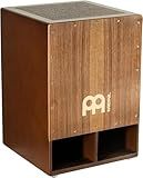 Meinl Percussion SUBCAJ5WN Jumbo Bass Subwoofer Cajon with Internal Snares, Walnut (VIDEO)
