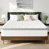 GAESTE Full Size 10 Inch Hybrid Cooling Mattress, Medium Plush Feel