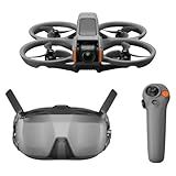 DJI Avata 2 Fly Smart Combo (Single Battery), FPV Drone with Camera 4K, Immersive Experience, One-Push Acrobatics, Built-in Propeller Guard, 155° FOV, Camera Drone with Goggles N3 and RC Motion 3
