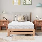 Novilla Twin Mattress, 6 Inch Twin Memory Foam Mattress for Pressure Relief & Comfort Sleep, Removable Washable Cover,CertiPUR-US Certified Mattresses in a Box，Medium Firm