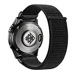 EKINGEEK Velcro Nylon Quickfit Watch Band for Garmin Fenix/epix/Forerunner/Approach/Tactix/MARQ/Quatix/D2 Series — for Fenix 8/Fenix 7/Fenix 6/Forerunner 965/955 Replacement Sport Band for Men & Women