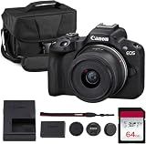 Canon EOS R50 Mirrorless Camera with 18-45mm Lens (5811C012) Bundle