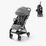 Graco Ready2Jet Compact Stroller – Overhead Friendly Compact Travel Stroller with Automatic Fold, Kingston