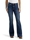 Wrangler Women's Retro High Rise Trouser Jean, Sara, 31W x 32L