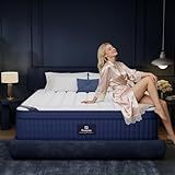 SUAYEA California King Size Mattress, 12 Inch Cal King Mattress in a Box, Medium Pocket Spring and Gel Memory Foam for Superior Comfort, Pressure Relief, Strong Edge Support