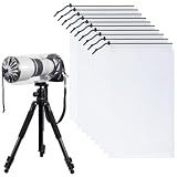 Sabary 10 Pack Clear Camera Rain Covers Waterproof Dustproof PE Lens DSLR Camera Raincoat Protector Gear with Drawstring Closure, Fits Lenses up to 18 Inch, Outdoor Photography & Travel Protection