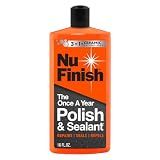 Nu Finish Once A Year Polish and Sealant, Professional Car Polish, 16 oz
