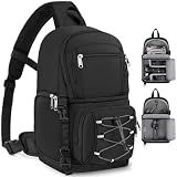 RAINSMORE Camera Sling Bag, Small Dslr/Mirrorless Camera Bag & Case