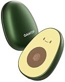 Gaiatop Hand Warmers Rechargeable 2 Pack, Magnetic 3 Settings Fast Heating Avocados Shape, Electric Portable Pocket Heater, Reusable Hot Hands Gifts for Women Men Outdoor Camping Hunting Golf