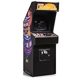 Quarter Arcades Lunar Lander Mini 1/4 Scale Atari Replica Cabinet with Original ROM – Retro Arcade Machine with Thrust Lever, CRT Lens, Rechargeable Battery – Mini Game for Home [Video Game]