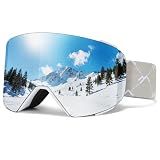 JQF Gear Ski Goggles Anti Fog YH693C OTG Magnetic Snow/Snowboard Goggles