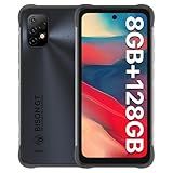 UMIDIGI Rugged Unlocked Smartphone, 6150mAh Battery, Bison GT2 8GB+128GB, 6.5"+FHD, G95 Octa-core, 64MP Triple Camera, NFC, 18W Fast Charge, IP68 & IP69K Waterproof Unlocked Cell Phone