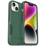 OtterBox iPhone 14 & iPhone 13 Commuter Series Case - TREES COMPANY (Green), slim & tough, pocket-friendly, with port protection