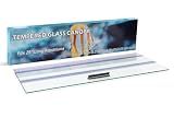 CUCZUUS 29.21x11.69 x0.16in Clear Tempered Glass Canopy