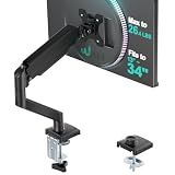 WALI Adjustable Single Monitor Arm for 13-34 inch Screens, up to 26.4 lbs