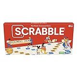 Scrabble Board Game, Classic Word Game for Kids Ages 8 and Up, Fun Family Game for 2-4 Players, The Classic Crossword Game