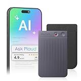 Plaud Note AI Voice Recorder, Voice Recorder w/Case, App Control, Transcribe & Summarize with AI Technology, Support 112 Languages, 64GB Memory, Audio Recorder for Lectures, Meetings, Calls, Black