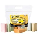Amish Farms Natural Bar Soap Variety Pack, Moisturizing Soap Bars - 5 Bars