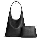 Hobo Bags for Women Large Slouchy Shoulder Bag Vegan Leather Everyday Purse