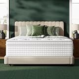 King Mattress, 14-Inch Luxury Hybrid Mattress, Fiberglass-Free Mattress in a Box with Gel-infused Memory Foam, Individual Pocket Spring for Motion Isolation-Edge Support,CertiPUR-US,10-Year Warranty