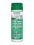 Nikwax Tech Wash,10 fl. oz., Nikwax Tech Wash Technical Cleaner for Jackets and Outerwear, Restores Waterproofing in Rain, Ski, and Snow Gear, Safe for Gore-Tex and DWR