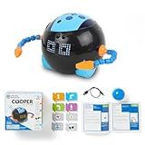 Learning Resources Cooper the STEM Robot - Coding for Kids, Building Toys, Robotics Kids, Montessori Programming, Gifts for Boy and Girls, Classroom Must Haves , Interactive Homeschool Supplies