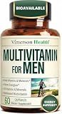 Multivitamin for Men – Methylated Multivitamin – Daily Wellness – 60 Caps