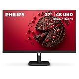 Philips 27" Computer Monitor 4K UHD IPS HDR Built-in Speakers, 27E1N1800A