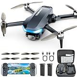 Drone with Camera for Adults - 2K HD Camera FPV Live Video, GPS Drone with Auto Return, Brushless Motor, Foldable Quadcopter, Follow Me, Headless Mode Remote Control for Beginners