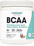 Nutricost BCAA for Women (Strawberry Lemonade, 30 Servings) - Formulated Specifically for Women - Non-GMO and Gluten-Free