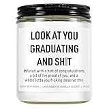 Younift Funny Grad Candle, 2025 Graduation Gifts for Her, Him - College, High School, Masters Degree, Phd, Nursing & Nurse Graduation Gifts for Women, Men - 9 oz