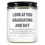 Younift Funny Grad Candle, 2026 Graduation Gifts for Her, Him - College, High School, Masters Degree, Phd, Law School, Nursing & Nurse Graduation Gifts for Women, Men - 9 oz