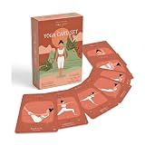 Yoga Cards for Adults, 40-Piece Mindful Movement & Pose Practice Deck