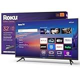 Roku Smart TV 2025 – 32-Inch Select Series, 720p HD TV – RokuTV with Voice Remote – Flat Screen LED Television with Wi-Fi for Streaming Live Local News, Sports, Family Entertainment - Amazon Exclusive
