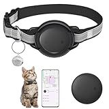 Google Android Cat Tracker Collar (1 Pack), Mini Cat GPS Tracker, Smart Pet Activity Trackers, No Subscription, GPS Cat Collar Certified Finder, Anti-Lost, Finder Tag for Vehicles, Pets, Kids, Items