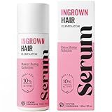 Razor Bump Stopper with Dark Spot Remover, Ingrown Hair Treatment for Bikini Area and Razor Bumps Treatment - Salicylic Acid After Shave Solution for Ingrown Hairs & Razor Burns